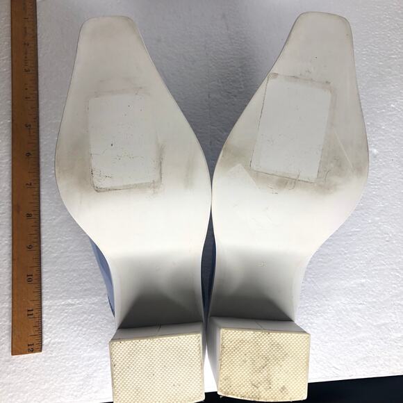 Jeffrey Campbell Shoes Pastel Western Mule Point Square Toe Block Heel 5 - Picture 11 of 16